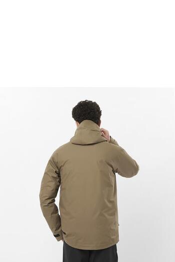 Salomon C23531 Patroller 3ın1 Down Jkt Erkek Outdoor Montu - Kahverengi