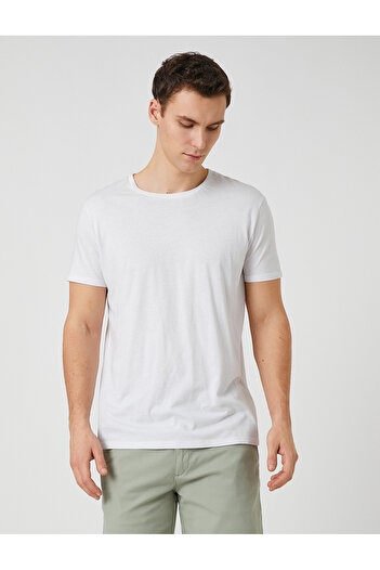 Koton Basic Woven Shorts Buttoned Pocket Detailed
