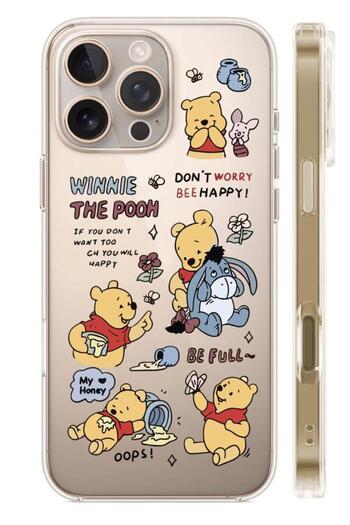 3GEN CASE Patterned transparent silicone case compatible with iphone 16 pro max newdesing 2025