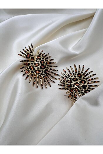 BB Modern Leopard Earring