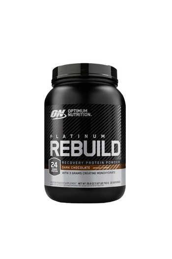 Optimum Nutrition Platinum Rebuild Powder, Dark Chocolate, 1.67LB