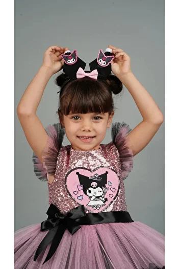 defada Kuromi Crowned Children's Dress