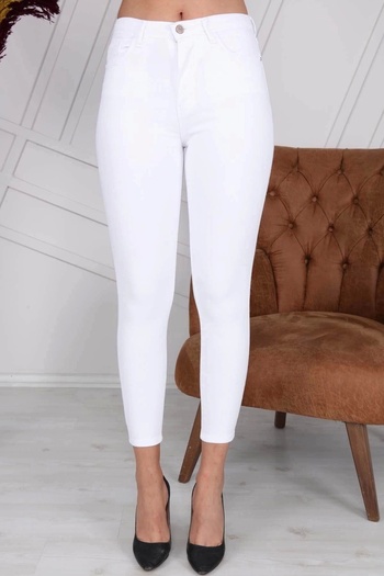 Modaca Skinny Jeans White