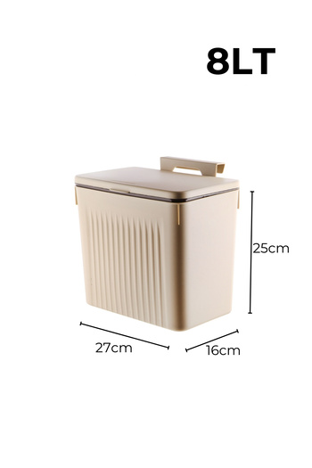 Nandy Home Functional Trash Can with Hanger 8Lt.