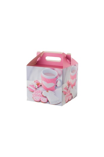 HIC 6 pcs Cardboard Gift Box size Small 15x15 cm