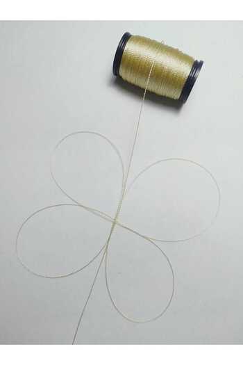 Eskişehir hobi sanat Μπεζ κορδόνι Tasbih - 0,2 mm, 60 μέτρα