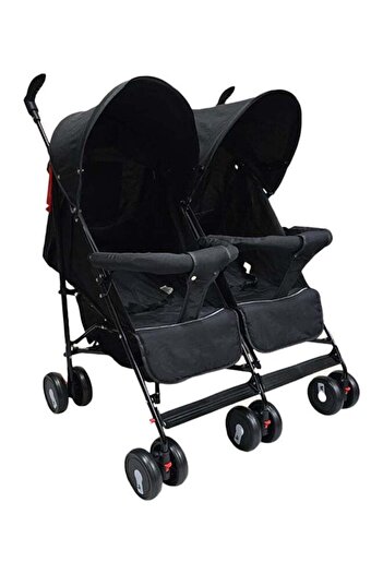 BabyCara Foldable Twins Baby Stroller With Adjustable Seat