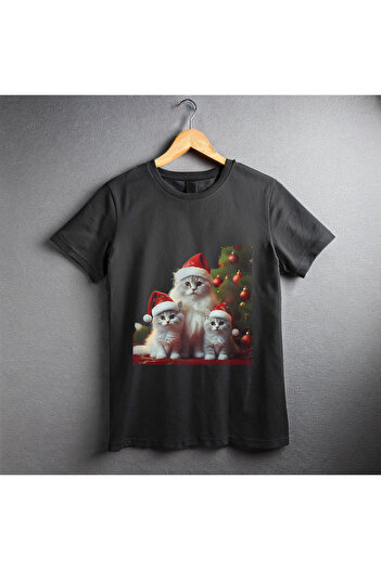 Ozzy Unisex Christmas Dogs Pattern Digital Printed Tshirt