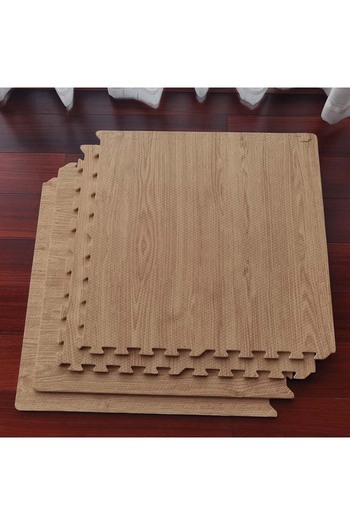 Bumble & Bird BabySafe Play Mat 6pcs+12 Edges - Hazelnut (Exclusive)