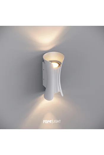 FoneLight Butterfly Bidirectional Indoor and Outdoor Wall Sconce - Stainless, Dust and Waterproof Garden Wall Sconce