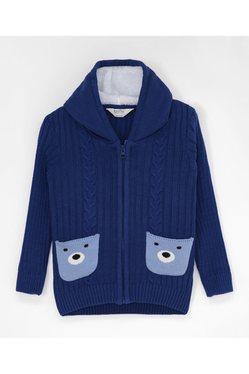 Bonfino Bonfino - Cotton Sweaters - Navy
