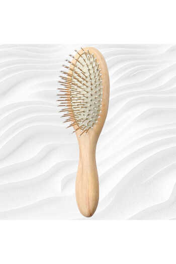 Clariss Claris Opening Brush Wooden Oval Bamboo C-20427