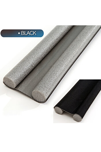 Choice Black Hot Sell Flexible Door Bottom Sealing Strip Stopper Door Weatherstrip Guard Wind Dust Blocker