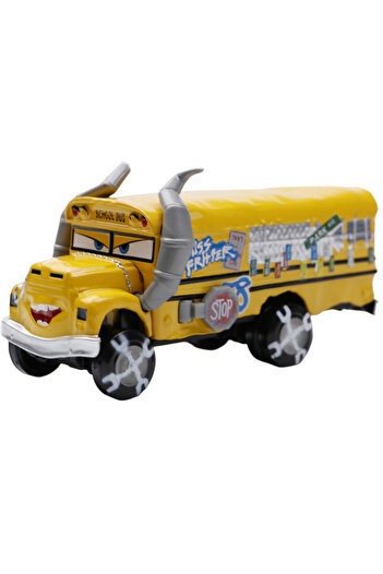 Choice school bus Disney Pixar Cars 2/3 toy car Lightning McQueen Chick Hicks Carking Mater 1:55 die-cast M