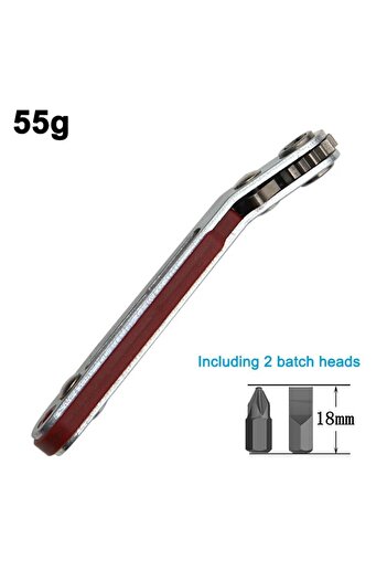 Choice Elbow style set Red Elbow Bidirectional Ratchet Screwdriver Narrow Space Corner Turning Right Angle
