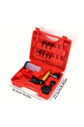 Choice 1set Manual Vacuum Pressure Pump Brake Fluid Drain Kit Vacuum Pistol Pump Tester Kit Portable Durabl