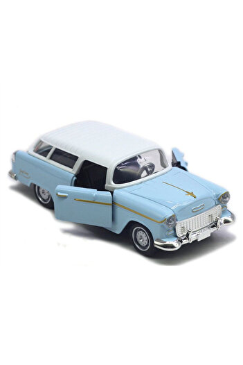 Choice SKY BLUE 1:32 Alloy Classic Car Model Children's Toy Car Decoration Pull-Back Car Model Boy Die Cast