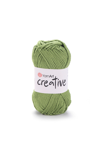 Yarnart Creative - Πλεκτό Χέρι Νήμα Πράσινο Ελιάς-235