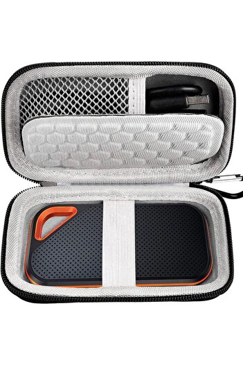 Choice black Hard Case Compatible with SanDisk Extreme PRO/for SanDisk 500GB 1TB 2TB 4TB Portable External