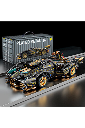 Choice نموذج سيارة بدون صندوق، أسود، V12، كتلة رودستر RC Tech Racer، 1:14، تجميع كتلة رودستر DIY، Blo