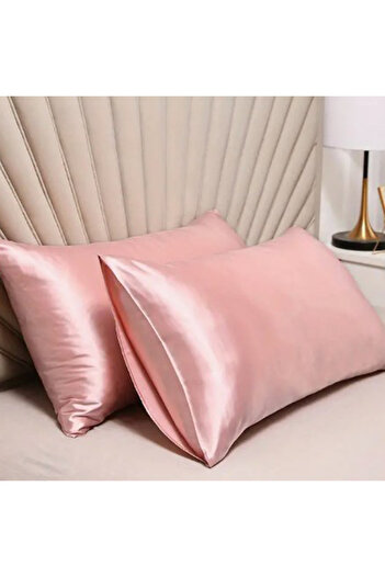 Choice pink 51cm 66cm Pillowcase Pillow Cover Silky Satin Hair Beauty Pillow Case Comfortable Pillow Case H