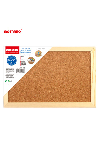 Choice A MOTARRO Cork Wood Wall Hanging Message Bulletin Board Frame Notice Note Memo Board for Home Offic.