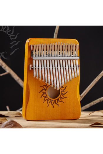 Choice wood 17 keys Hluru Kalimba 17 21 Key Kalimba Finger Piano Solid Maple Wood Kalimba Thumb Piano Keybo
