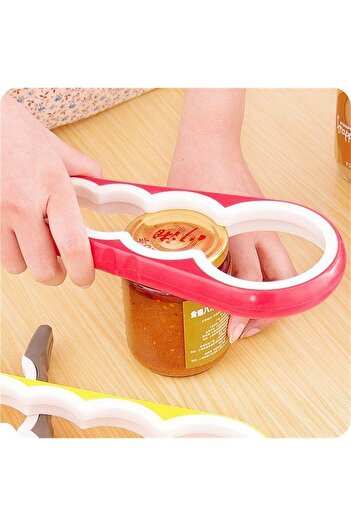 NAKRES 4 Size Lid Opener Practical Jar Opener Bottle Opener -