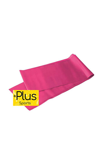 PLUSSPORT 90 Cm*7,5 Cm*0,35mm Bandă de rezistență violet-fucsia-turcoaz