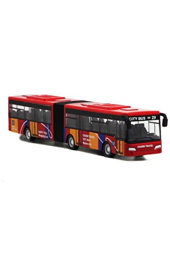 Choice Red 1:64 Alloy City Bus Model Vehicles City Express Bus Double Buses Diecast Vehicles Toys Funny Pul