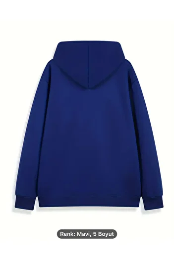 NEW TRENDY COLLECTİON The Originals Kangaroo Combed Cotton Raster Custom Printed Sweatshirt