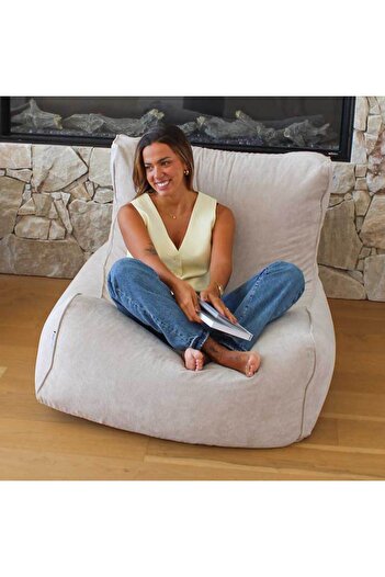 PATARA HOME Lüx Velvet Puff Aktiviye Koltuğu & Yeni Nesil & Puff Armut Koltuk