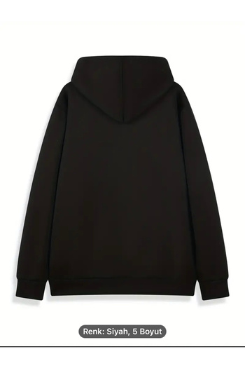 NEW TRENDY COLLECTİON Σετ αθλητικής φόρμας με στάμπα καγκουρό - Φούτερ και παντελόνι με στάμπα στο μικρό μπούστο