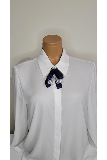 LO ADORO Women's Tie Bow Tie Bee Special Production May Only Be in You Collar Brooch Collar Accessory Pearl Detail