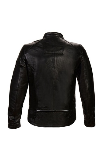 Vexo Black Moto Leather Coat 3X-Large Size