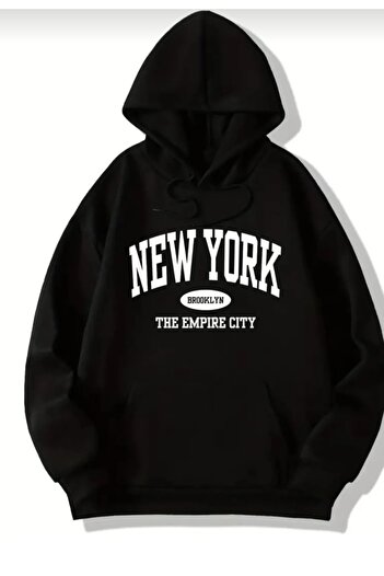 ALİ.COM Original Combed Cotton New York Printed Sweatshirt