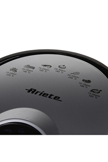 ARIETE Airfryer 2.6 Litre Yağsız Sıcak Hava Fritözü, 7 Programlı