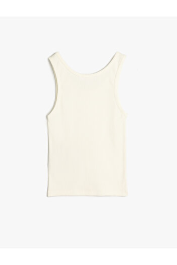 Koton Slim Fit U Neck Sleeveless Women's Tank Top