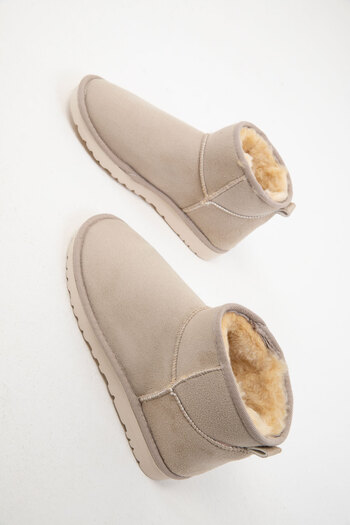 SOHO Γυναικείες Μπότες Beige Suede - 20024 Model Bootie