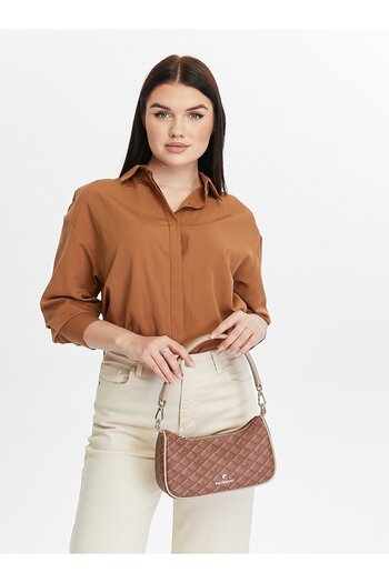 Cacharel C-092 Model Tan Shoulder Bag