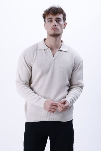 F&K Πλεκτό πουλόβερ 92000 Polo Neck