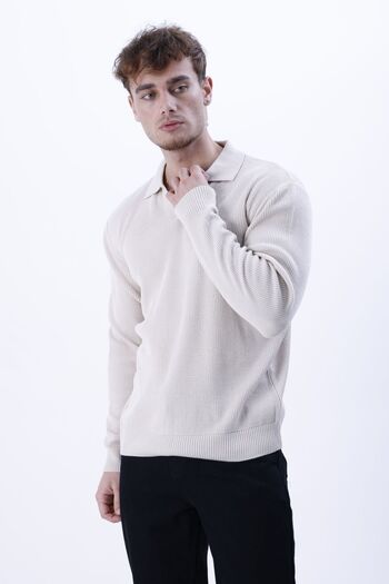 F&K Πλεκτό πουλόβερ 92000 Polo Neck