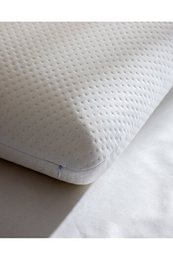 Madame Coco Donna Visco Chubby Pillow - White - 60X40 cm