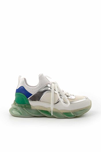 Bambi Women's White Sneakers K01791071709