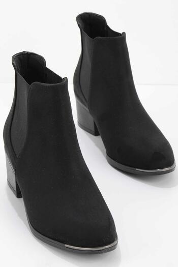 Bambi Black Suede Women's Boots & Booties02924871102