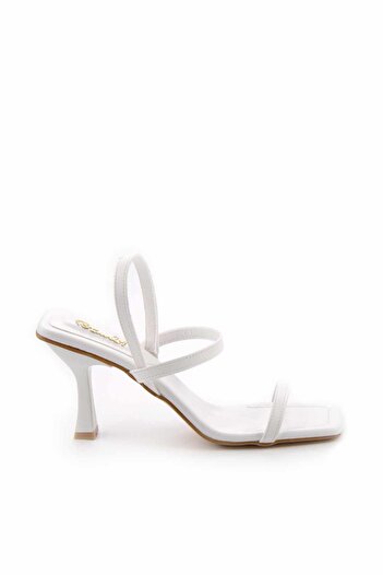 Bambi White Women's Classic Heeled Shoes K05156080009