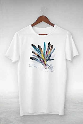 JANES White Unisex Oversize Printed T-Shirt