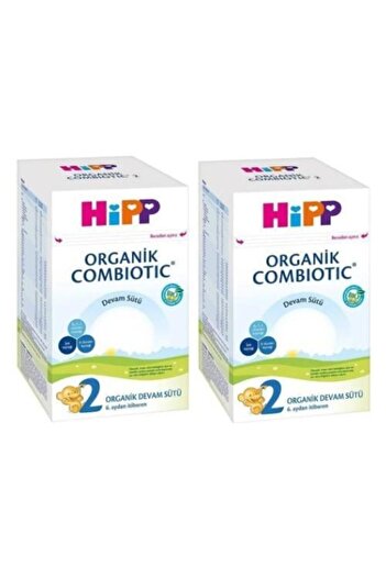Hipp 2 Organik Bebek Sütü Combiotic 600 gr X 2 Adet