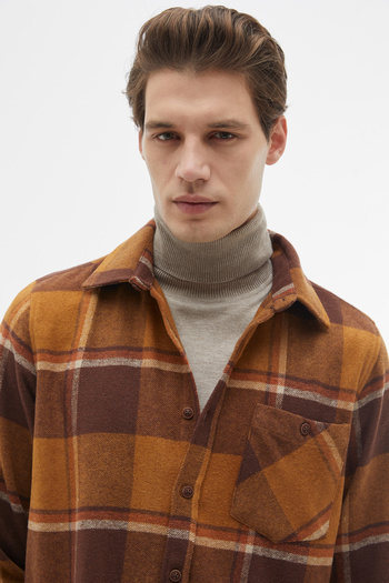 Mudo Covered Single Pocket Shirt Jacket