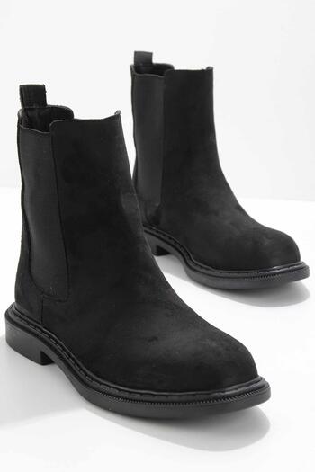 Bambi Black Suede Women's Boots & Booties02640010202